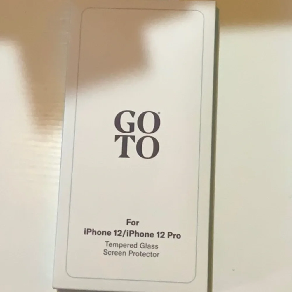 Tempered Glass Screen Protector for iPhone 12/12 Pro - Clear